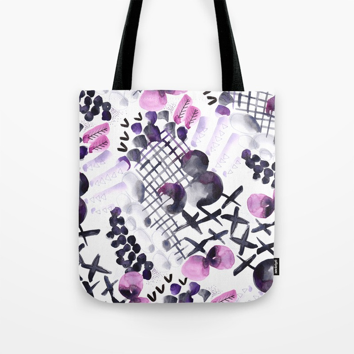 Society6 tote bag